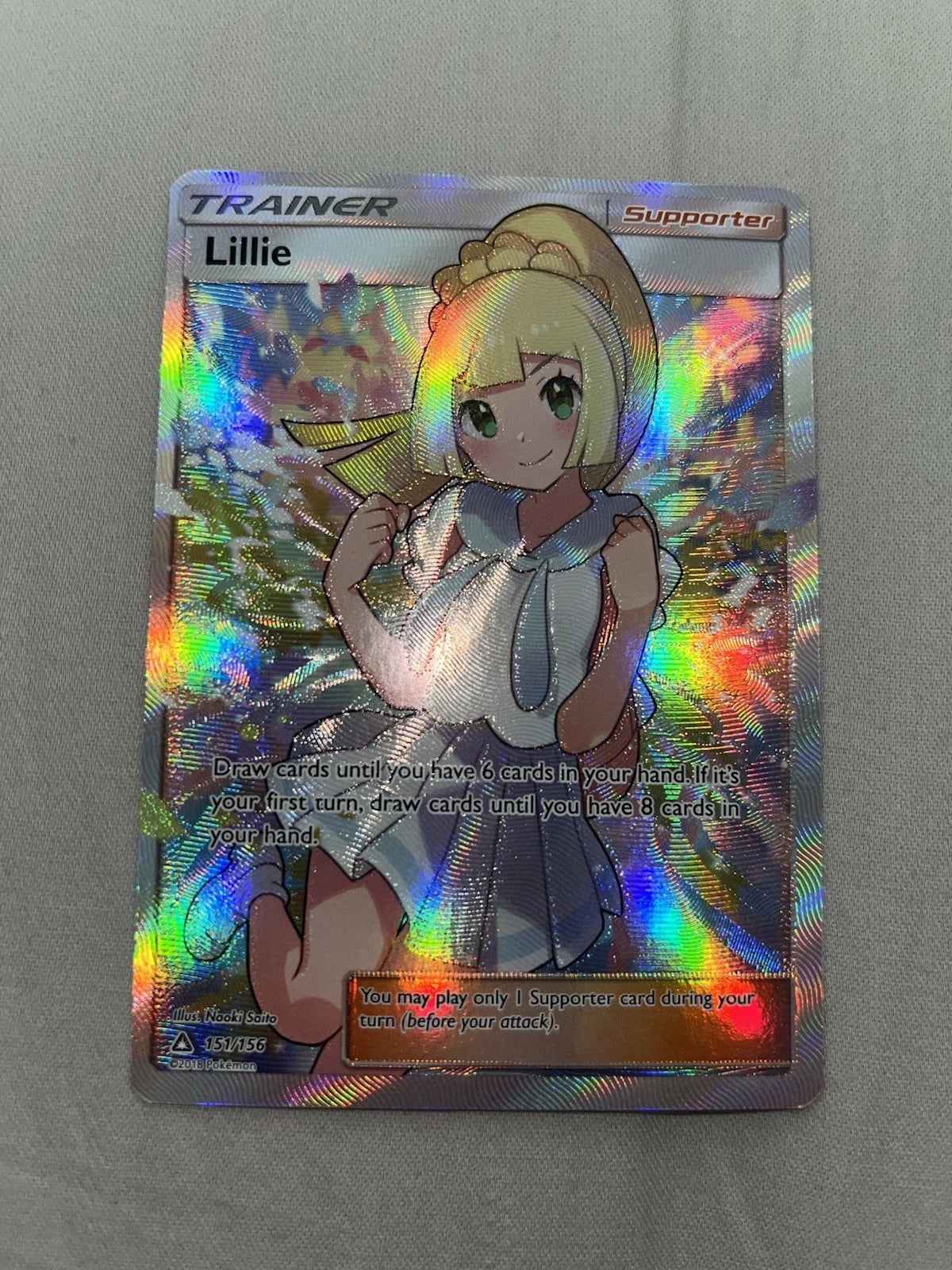 Lillie (Full Art) 151/156 Sm-Ultra Prism Holo