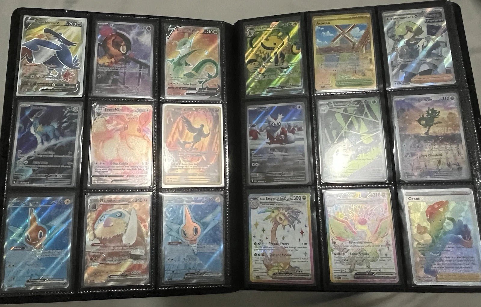 Huge Pokemon Lot Of 225 Cards - All Near Mint Or Better! - Read Description!