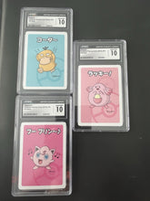 Pokemon Japanese Old Maid Lot Of Three - CGC 10s