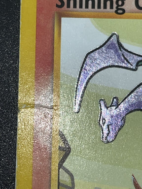 Pokémon Shining Charizard 107/105 Neo Destiny Secret Rare Holo 100 HP - Damaged