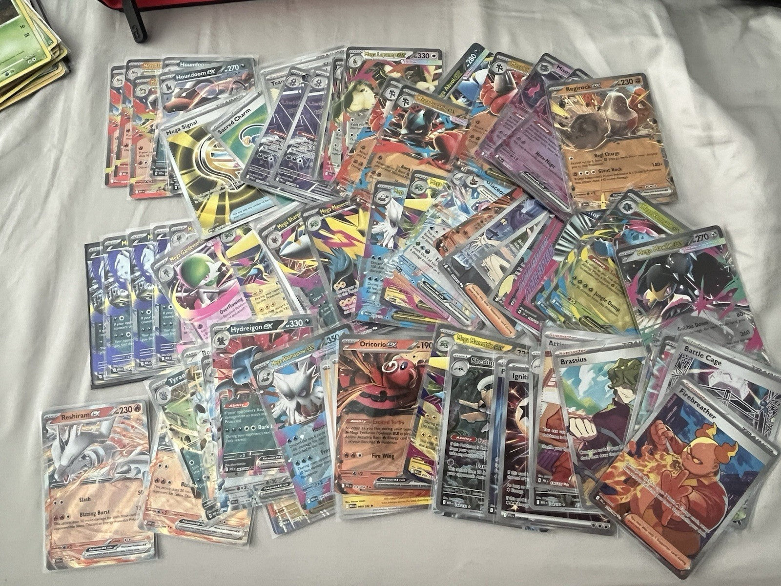 Huge Pokemon Lot Of 148 Cards - All MP To DMG+Free Cards - Read Description!!