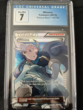 Pokemon Winona (108 Full Art) 108/108 Roaring Skies Holo