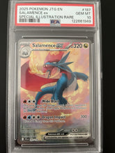 Pokemon Salamence ex 187/159 Sv09: Journey Together Holo - PSA 10 - See Photos!