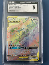 Pokemon Moltres & Zapdos & Articuno GX (Secret) 69/68 Hidden Fates Holo - CGC 9