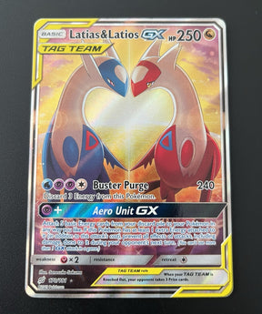Pokemon Latias & Latios GX 170/181 Sm-Team Up Holo - See Photos&Read Description