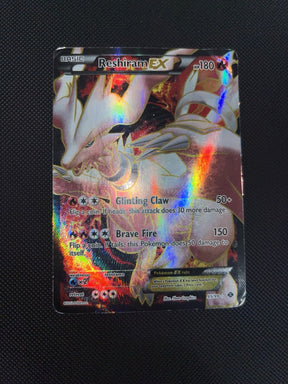 Pokemon Reshiram EX (95 Full Art) 95/99 Next Destinies Holo - Damaged!