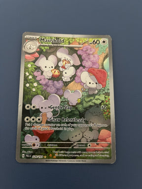 Pokemon Maushold 226/193 Sv02: Paldea Evolved Holo - Damaged