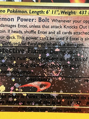 Pokémon TCG Entei Wizards Black Star Promos 34 Holo Promo - NM Swirl
