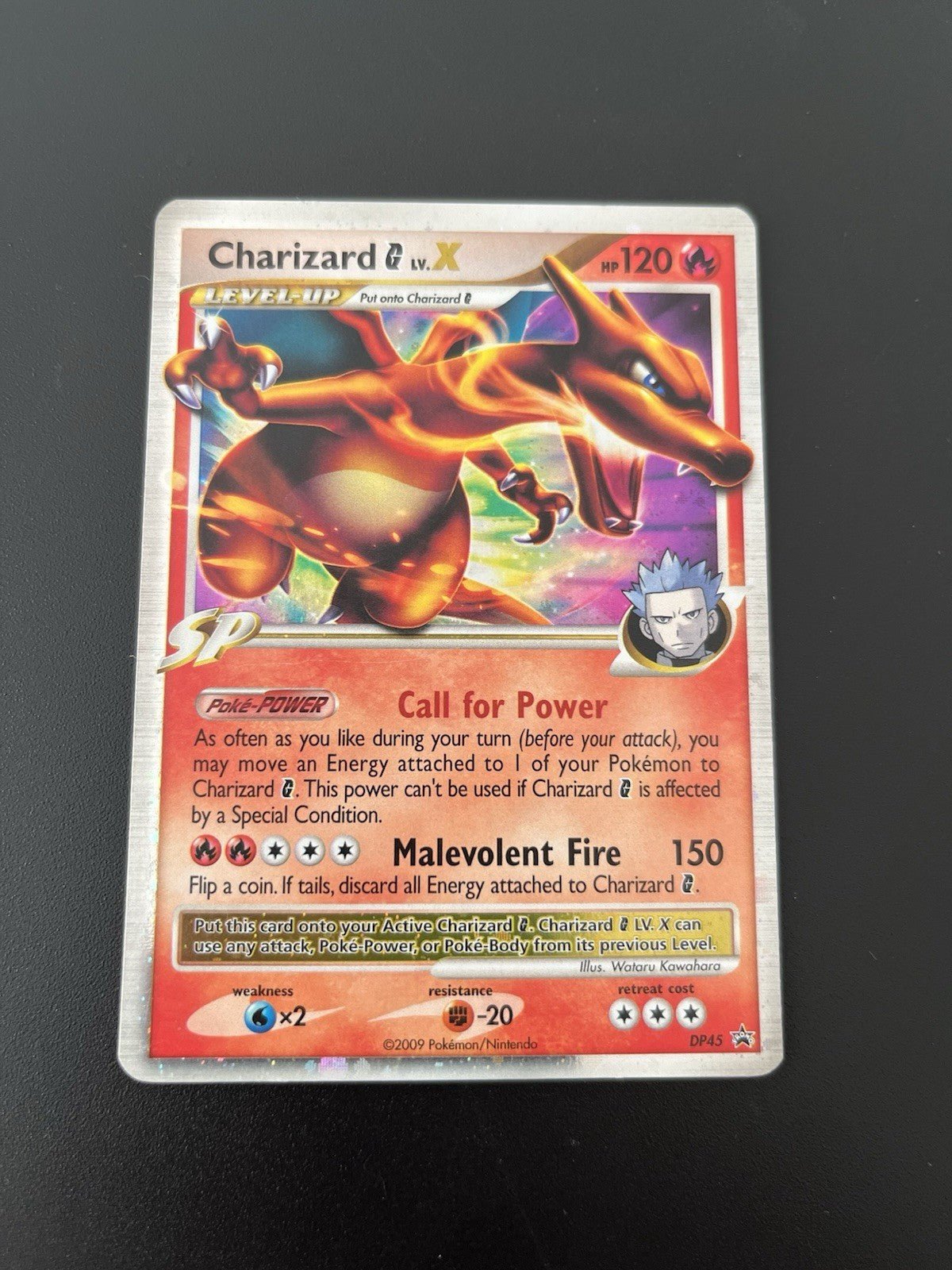 Pokemon Charizard G LV.X DP45 Diamond and Pearl Holo - Light Played