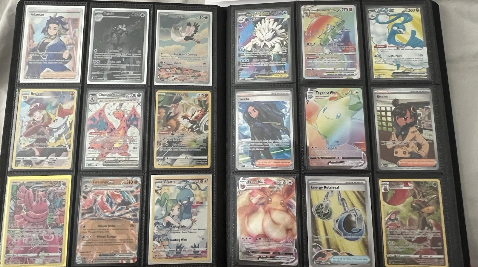 Huge Pokemon Lot Of 225 Cards - All Near Mint Or Better! - Read Description!