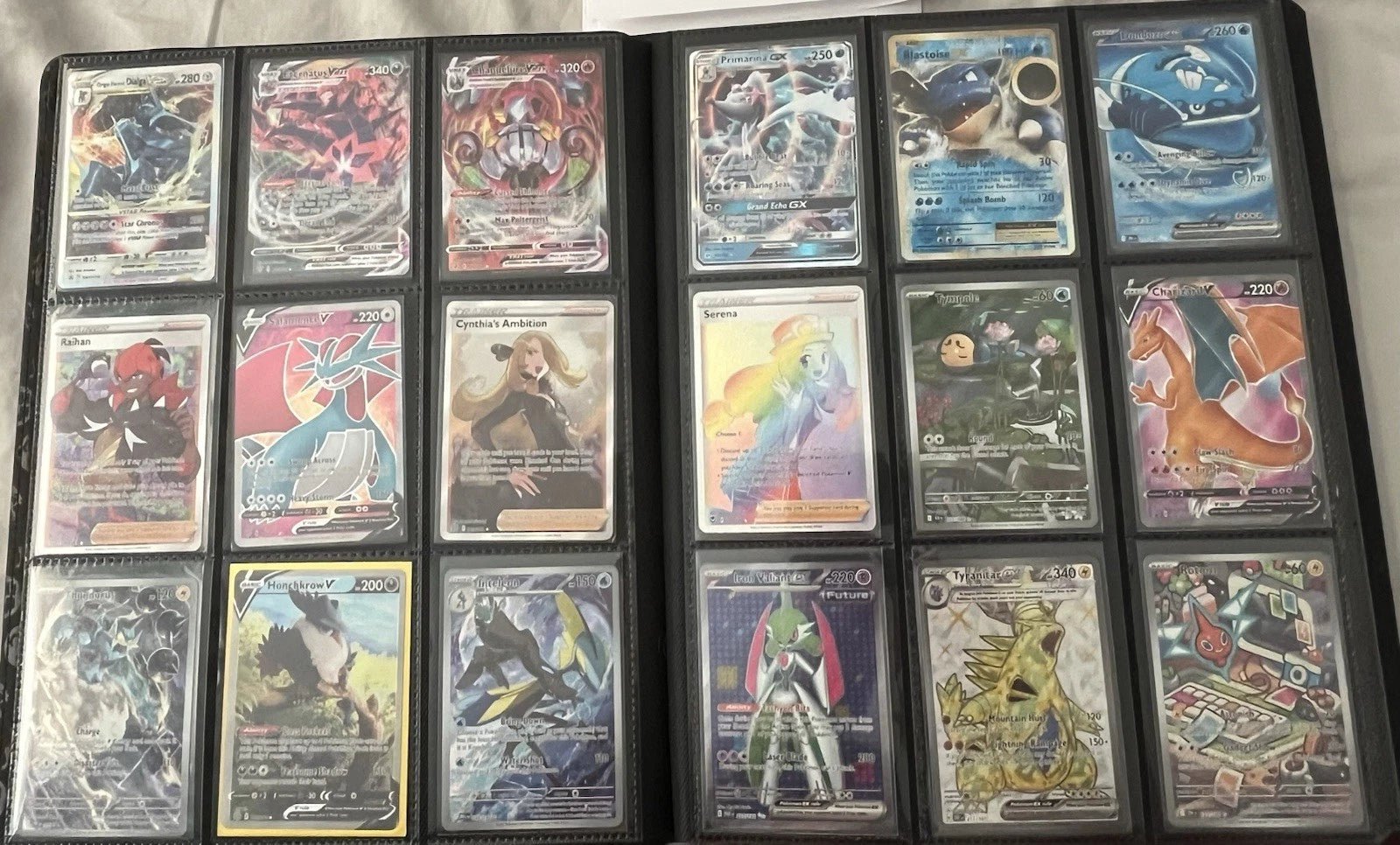 Huge Pokemon Lot Of 225 Cards - All Near Mint Or Better! - Read Description!