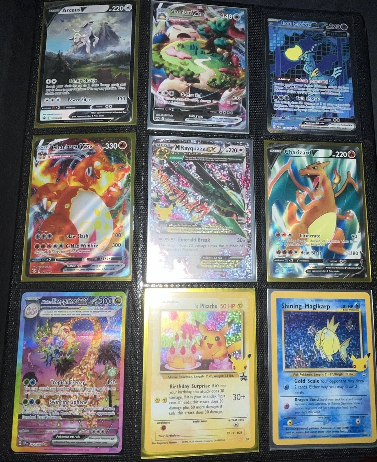 Huge Pokemon Lot Of 360 Cards - All Near Mint Or Better! - Read Description!