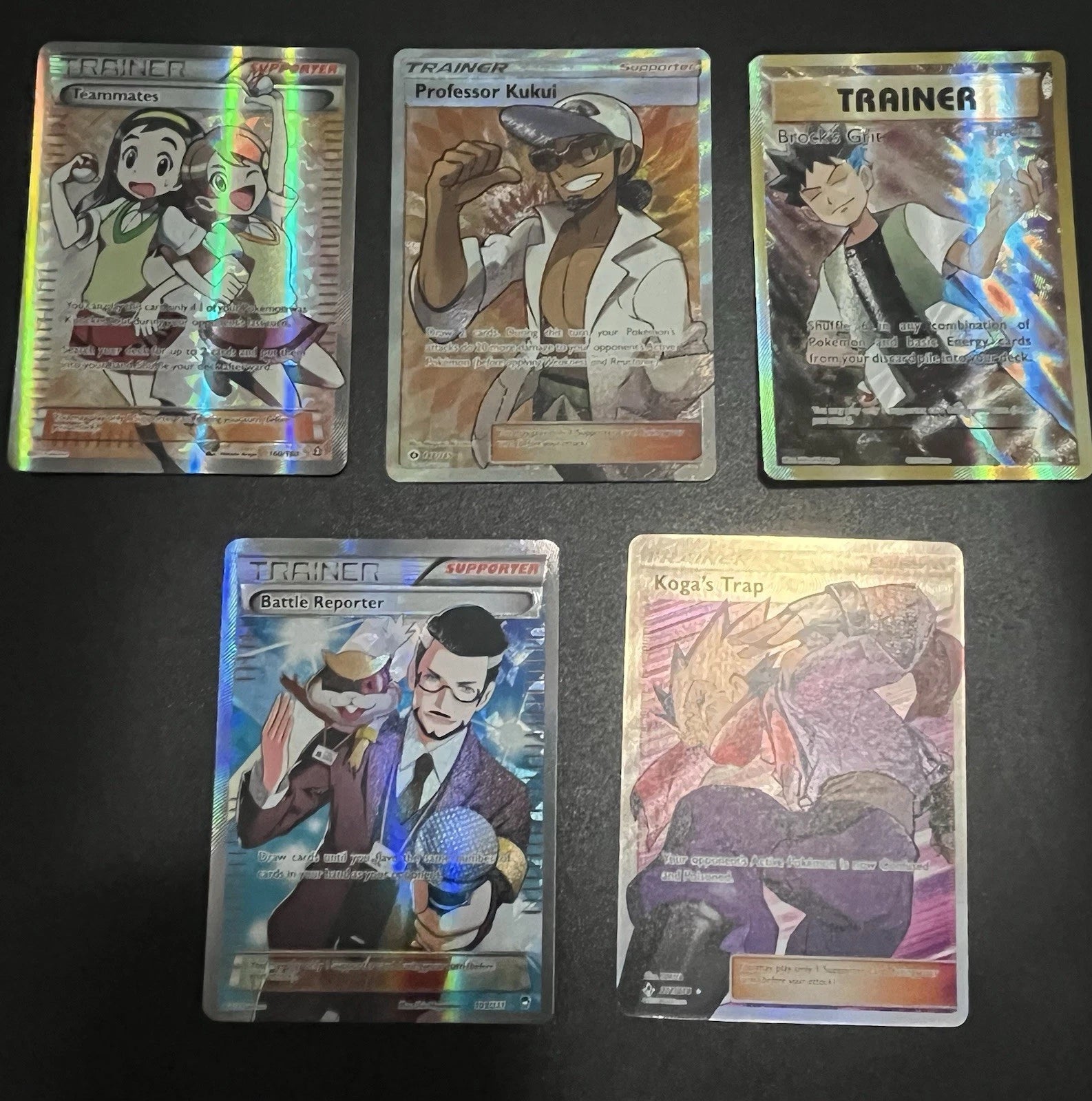 Pokemon Mid Era Trainer Lot Of 11