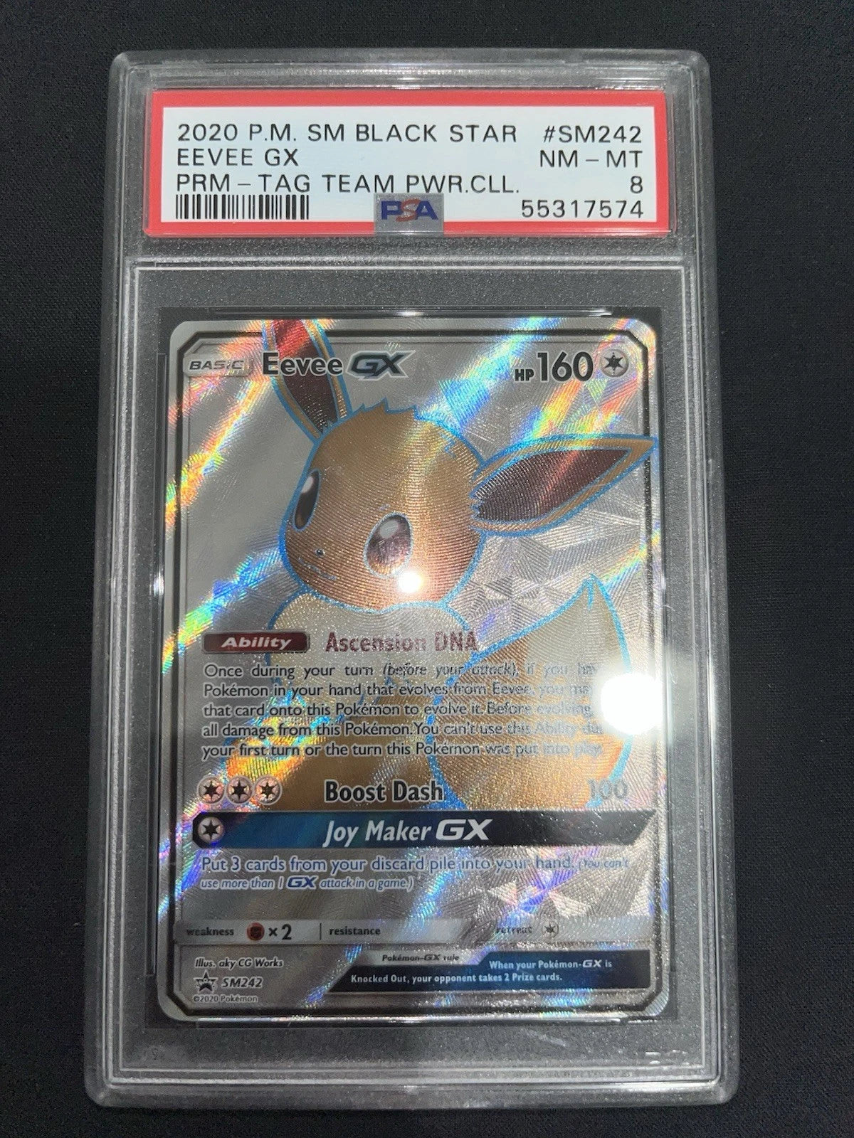 Pokemon SM Black Star Promos Eevee #SM242