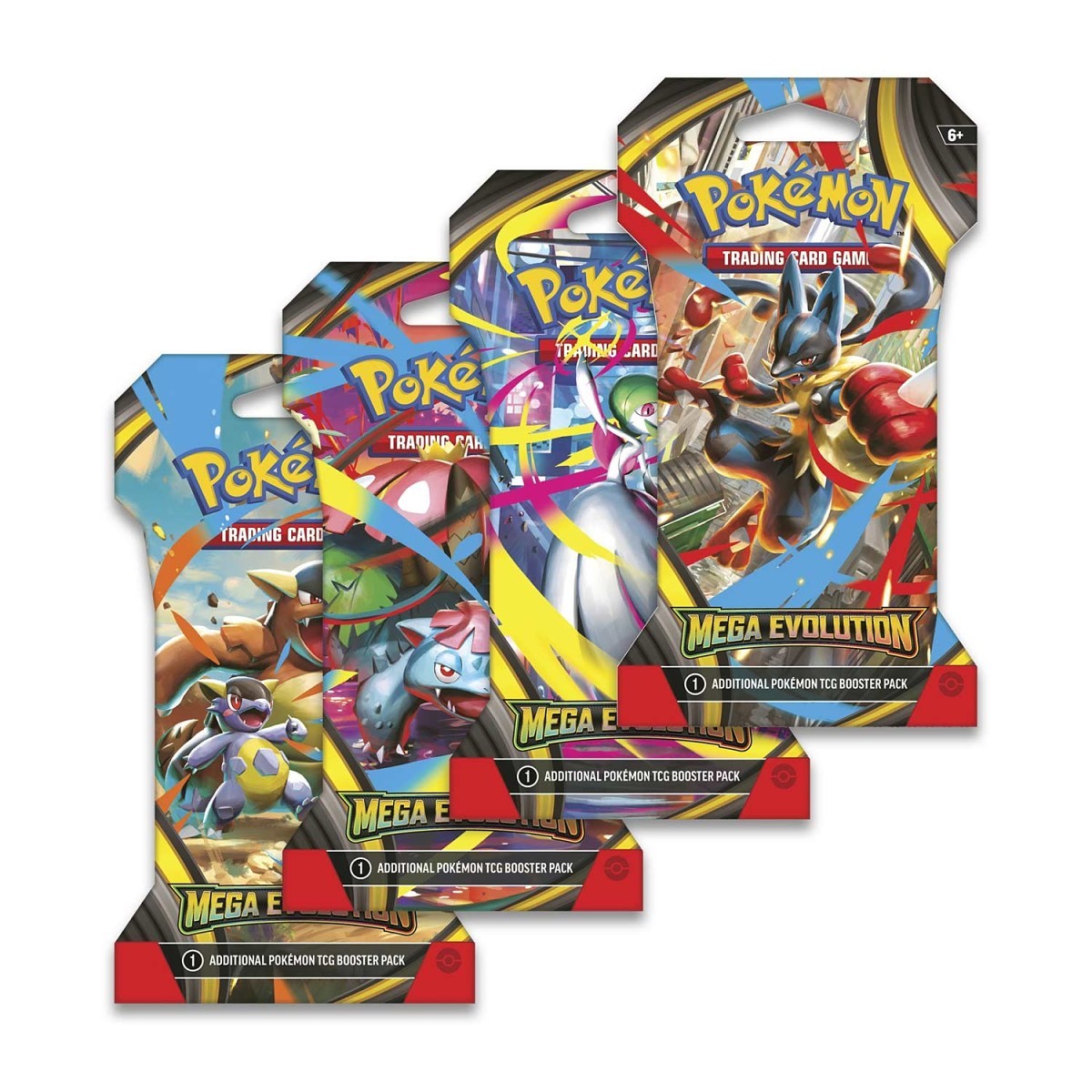 Mega Evolution Base: Sleeved Booster Pack